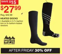 Dunham's Sports HEATED SOCKS offer