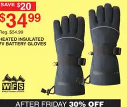 Dunham's Sports WFS HEATED INSULATED 7V BATTERY GLOVES offer