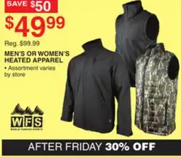 Dunham's Sports MEN'S OR WOMEN'S HEATED APPAREL offer