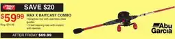 Dunham's Sports ABU GARCIA MAX X BAITCAST COMBO offer