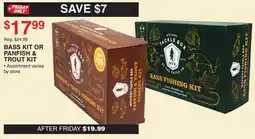 Dunham's Sports BASS KIT OR PANFISH & TROUT KIT offer