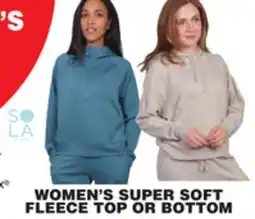 Dunham's Sports WOMEN'S SUPER SOFT FLEECE TOP OR BOTTOM offer