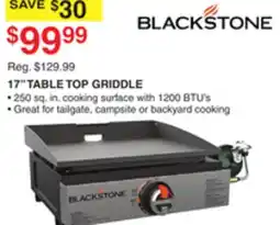 Dunham's Sports 17 TABLE TOP GRIDDLE offer
