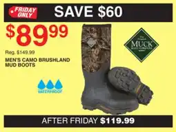Dunham's Sports MUCK MEN'S CAMO BRUSHLAND MUD BOOTS offer