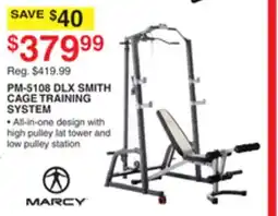 Dunham's Sports MARCY DLX SMITH CAGE TRAINING SYSTEM offer