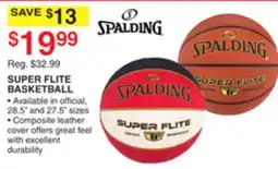 Dunham's Sports SPALDING SUPER FLITE BASKETBALL offer