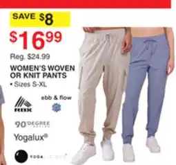 Dunham's Sports WOMEN'S WOVEN OR KNIT PANTS offer