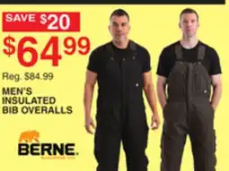 Dunham's Sports MEN'S INSULATED BIB OVERALLS offer