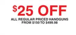Dunham's Sports HANDGUNS offer