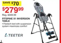 Dunham's Sports TEETER FITSPINE X1 INVERSION TABLE offer
