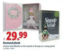 Lidl licensed plush offer