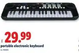 Lidl Portable electronic keyboard offer
