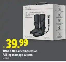 Lidl TRAKK flex air compression full leg massage system offer