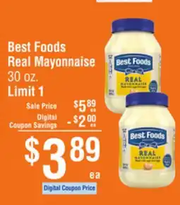 Smart & Final Best Foods Real Mayonnaise offer