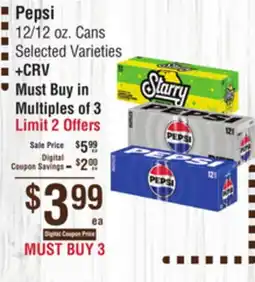 Smart & Final Pepsi offer