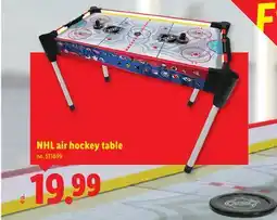 Lidl NHL air hockey table offer