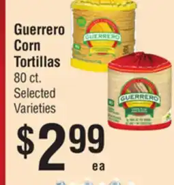 Smart & Final Guerrero Corn Tortillas offer