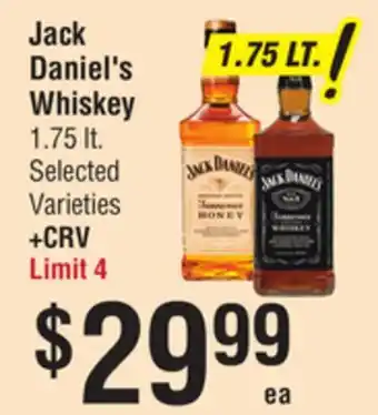 Smart & Final Jack Daniel's Whiskey offer
