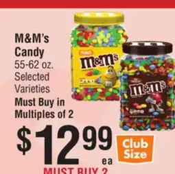 Smart & Final M&M's Candy offer