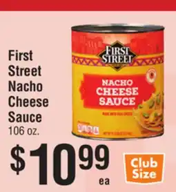 Smart & Final First Street Nacho Cheese Sauce offer