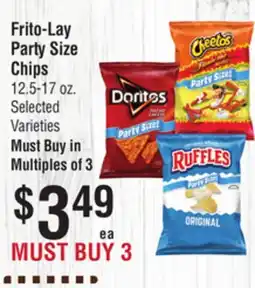 Smart & Final Frito-Lay Party Size Chips offer