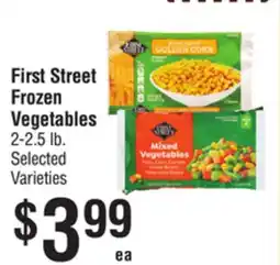 Smart & Final First Street Frozen Vegetables offer