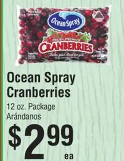 Smart & Final Ocean Spray Cranberries offer