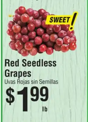 Smart & Final Red Seedless Grapes offer