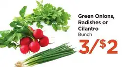 Food 4 Less Green Onions, Radishes or Cilantro offer