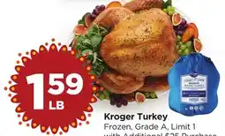 Food 4 Less Kroger Turkey offer