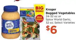 Food 4 Less Kroger Bagged Vegetables offer