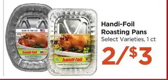 Food 4 Less Handi-Foil Roasting Pans offer