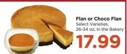 Food 4 Less Flan or Choco Flan offer