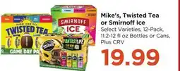 Food 4 Less Mike's, Twisted Tea or Smirnoff Ice offer