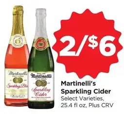 Food 4 Less Martinelli's Sparkling Cider offer