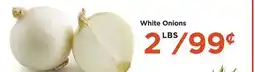Food 4 Less White Onions offer