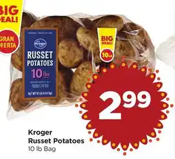Food 4 Less Kroger Russet Potatoes offer