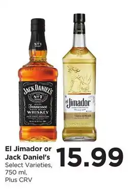 Food 4 Less El Jimador or Jack Daniel's offer