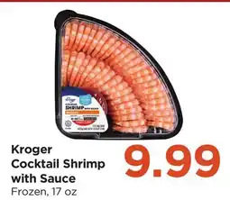 Food 4 Less Kroger Cocktail Shrimp with Sauce offer