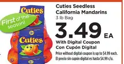 Food 4 Less Cuties Seedless California Mandarins offer