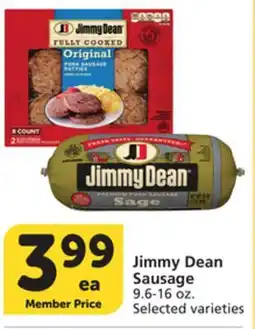 Albertsons Jimmy Dean Sausage offer