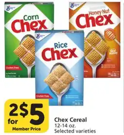 Albertsons Chex Cereal offer