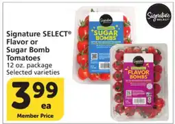Albertsons Signature SELECT Flavor or Sugar Bomb Tomatoes offer