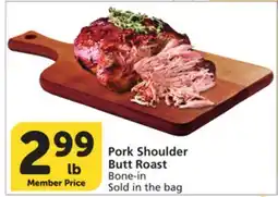 Albertsons Pork Shoulder Butt Roast offer