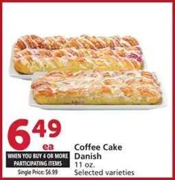 Albertsons Coffee Cake Danish offer
