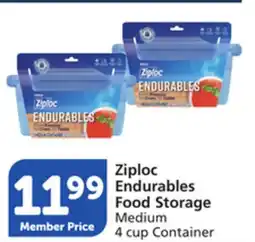 Albertsons Ziploc Endurables Food Storage offer