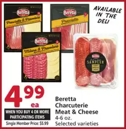 Albertsons Beretta Charcuterie Meat & Cheese offer