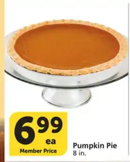 Albertsons Pumpkin Pie offer