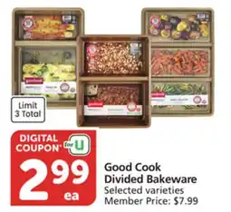 Albertsons Good Cook Divided Bakeware offer