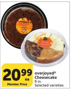 Albertsons overjoyed Cheesecake offer